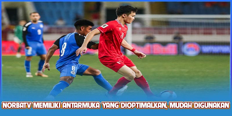 NobarTV memiliki antarmuka yang dioptimalkan, mudah digunakan