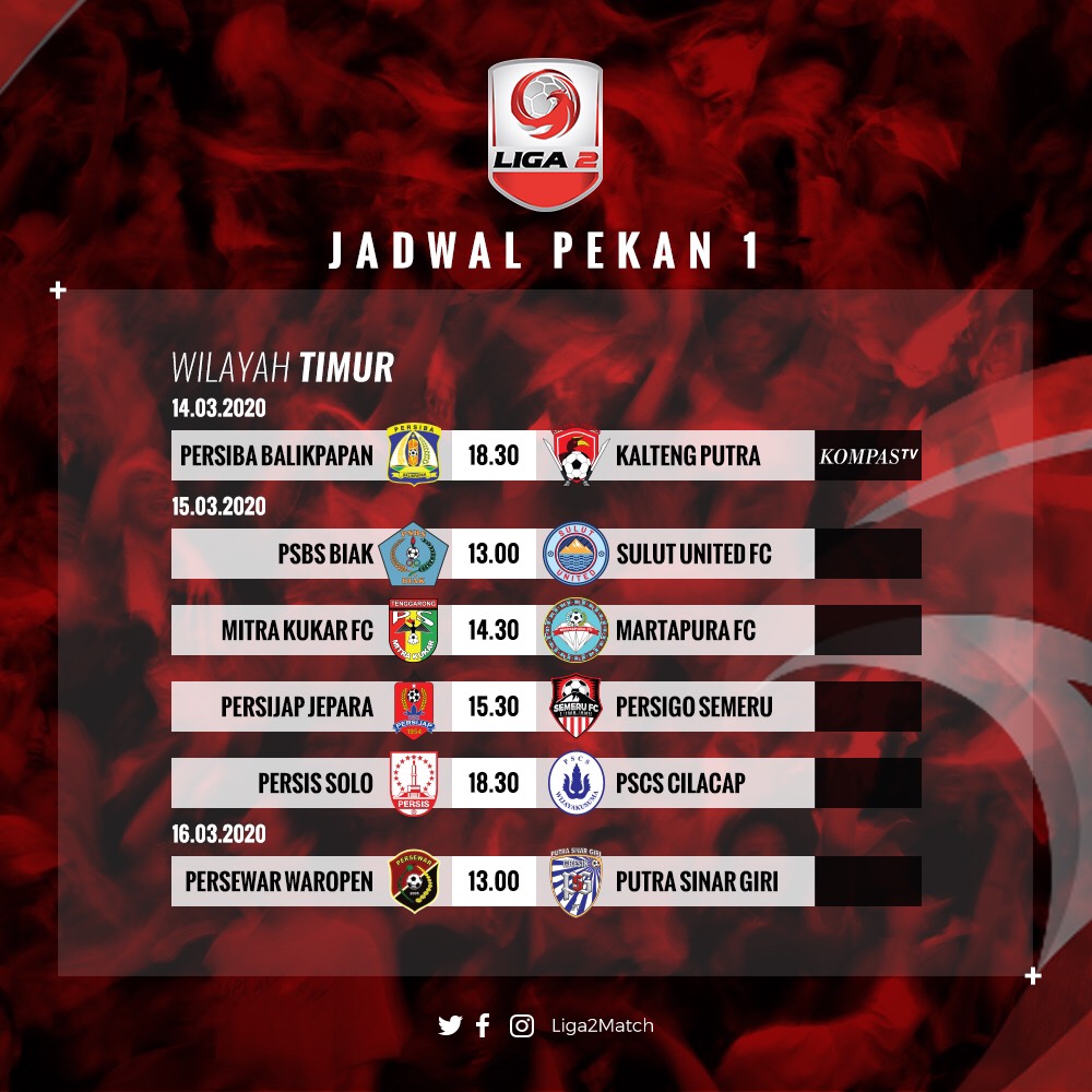 Jadwal Liga 2 BRI Menyongsong Musim Baru dengan Antusias