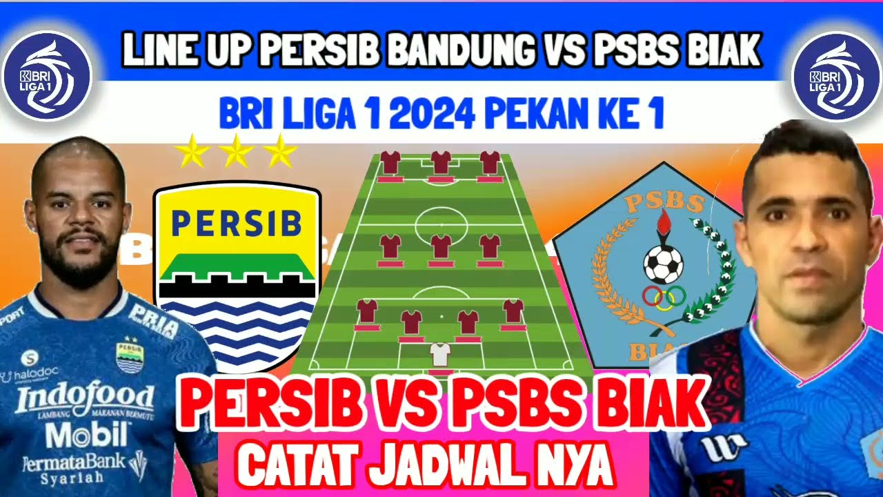 Jadwal Persib Bandung Liga 1 Menyongsong Musim Baru