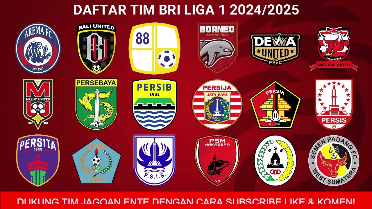 Jadwal Pertandingan Liga 1 2024